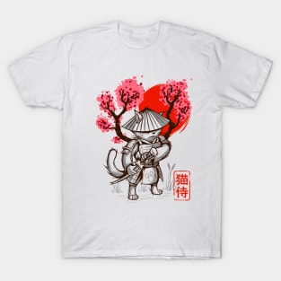 Samouraï Cat T-Shirt